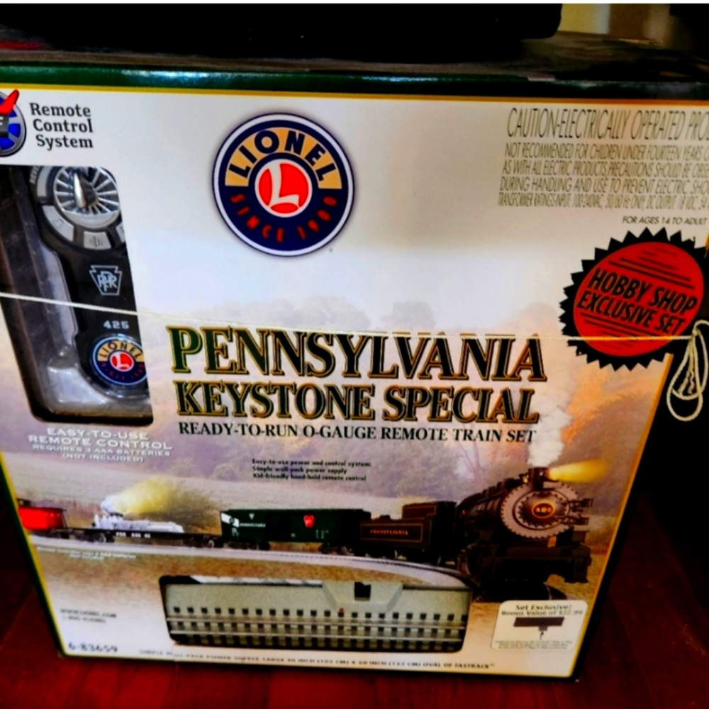 Pennsylvania Keystone Special Electric Train BRAND NEW